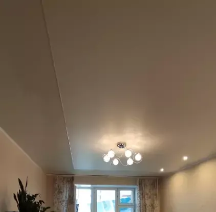 Натяжной потолок в спальню — Каспийск, Халилова, 44а, фото 1